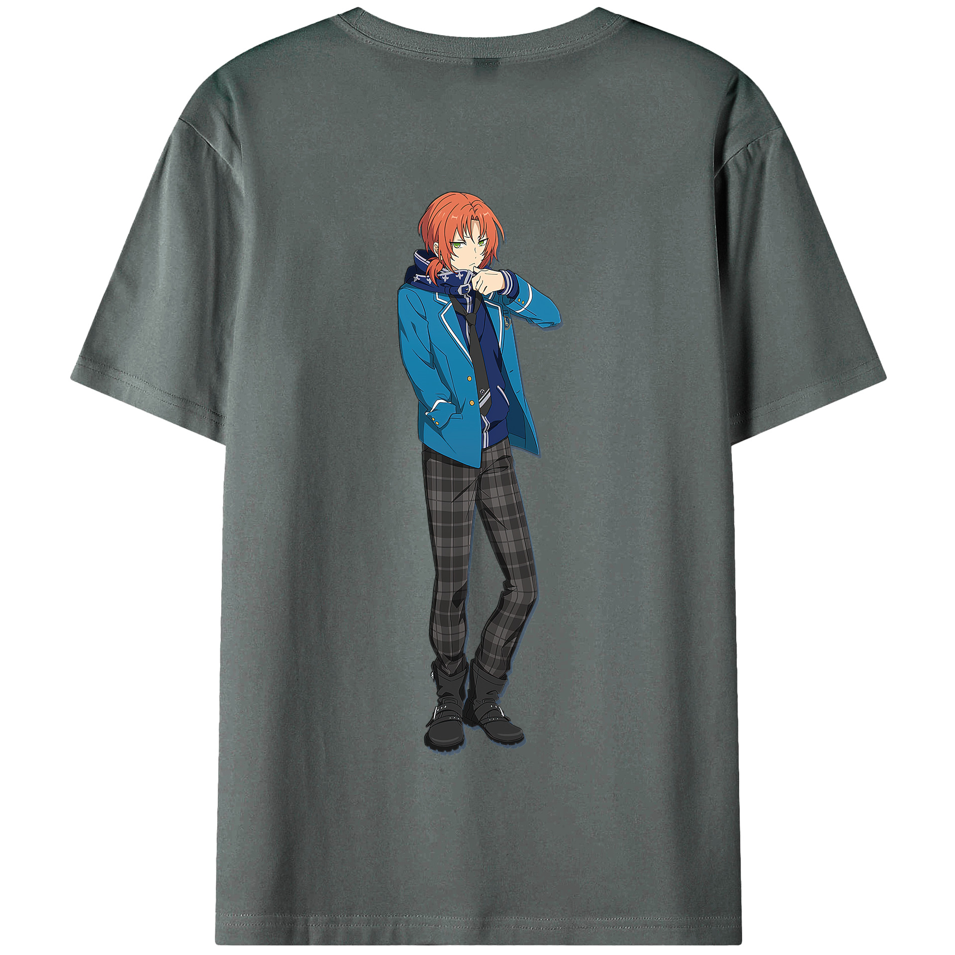 （画像用） あんさんぶるスターズ! Ensemble Stars 綿100％半袖Tシャツ（背面プリント）